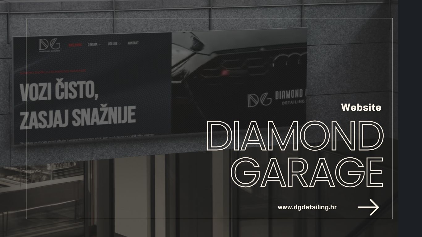 Diamond Garage Portfolio Website